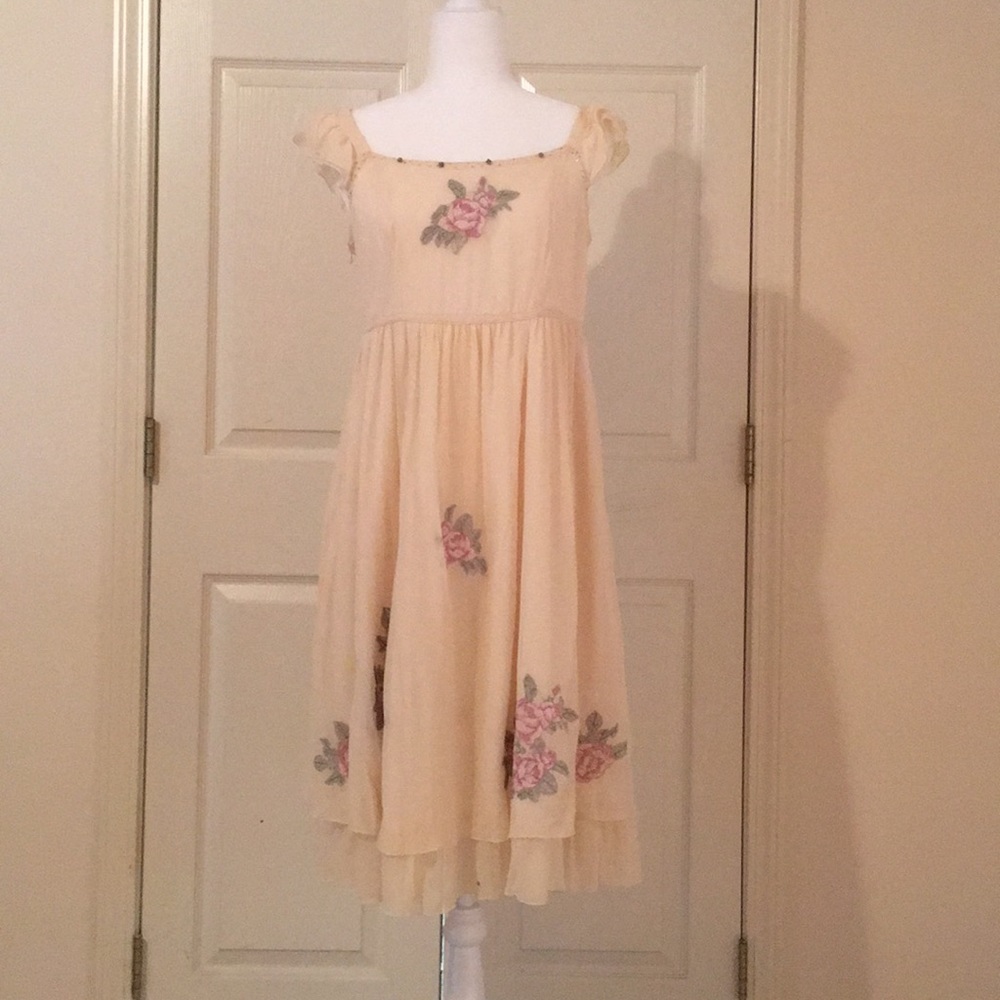 Onrisam silk dress Sz 6